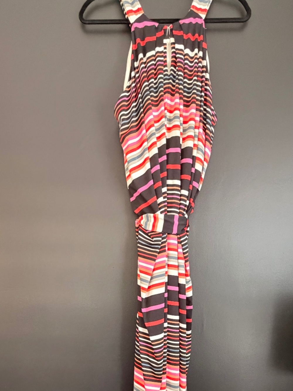 Suzi Chin for Maggy Long Multi Color Dress